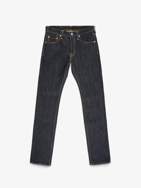 IH-777-XHS 25OZ SELVEDGE DENIM SLIM TAPERED CUT JEANS - INDIGO