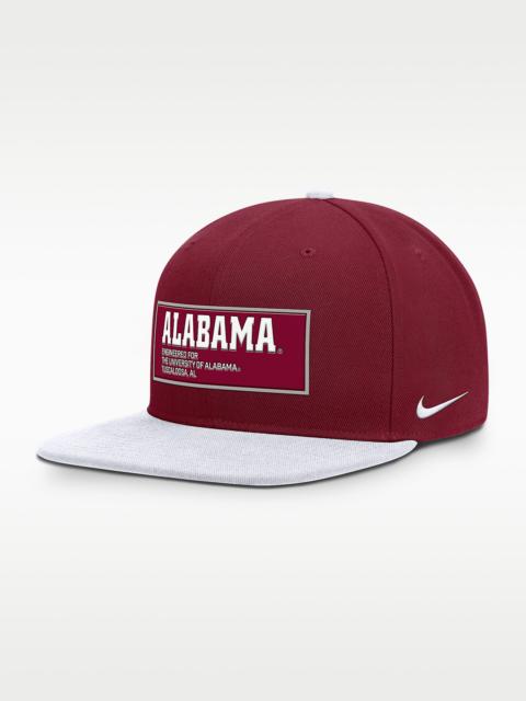Alabama On-Field Pro Men's Nike Dri-FIT College Adjustable Hat