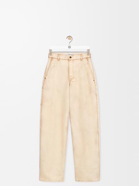 Trousers in cotton