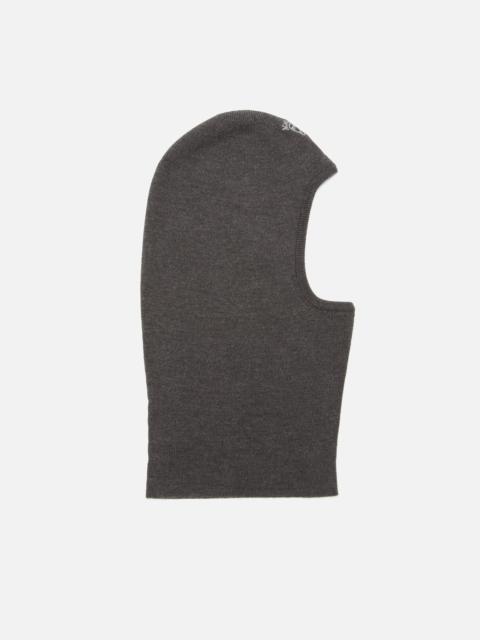 Wool logo balaclava - Anthracite grey