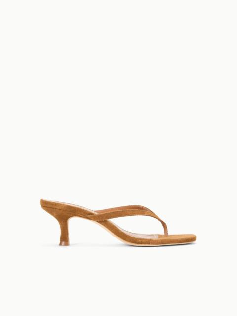 STAUD FREJA KITTEN HEEL TAN