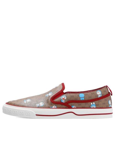 (WMNS) Gucci x Doraemon GG Sneakers 'Brown Red' 655024-2TU30-8968
