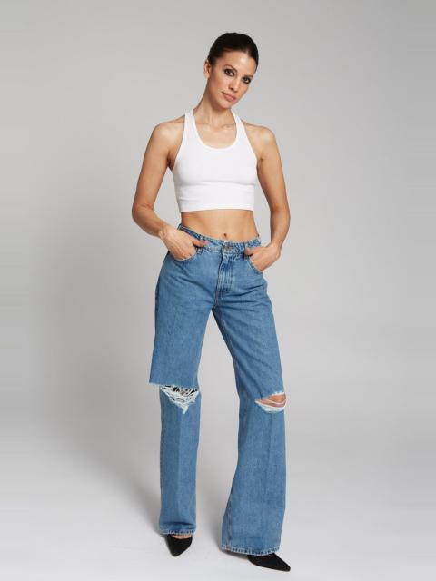 JOSEPHINE DISTRESSED BAGGY DENIM