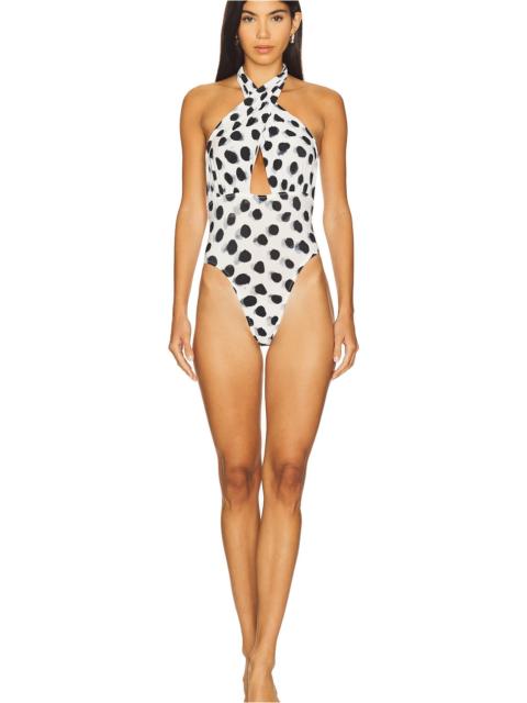 Cross Halter Mio Top