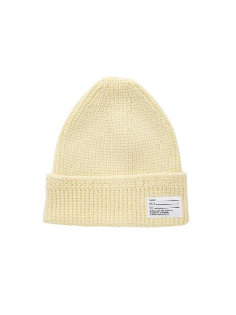 KNIT BEANIE (COTTON) YELLOW