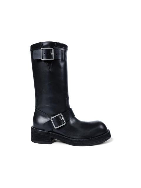 Sarith Engineer buckle biker boots
