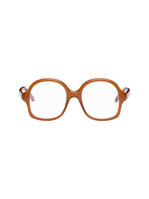 Brown Slim Glasses