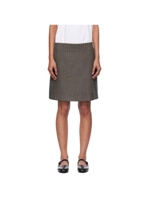 Brown Adelma Miniskirt