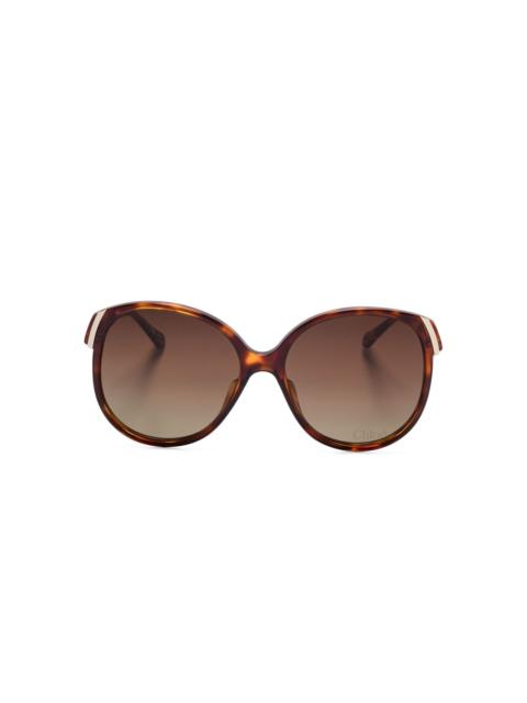 butterfly-frame sunglasses