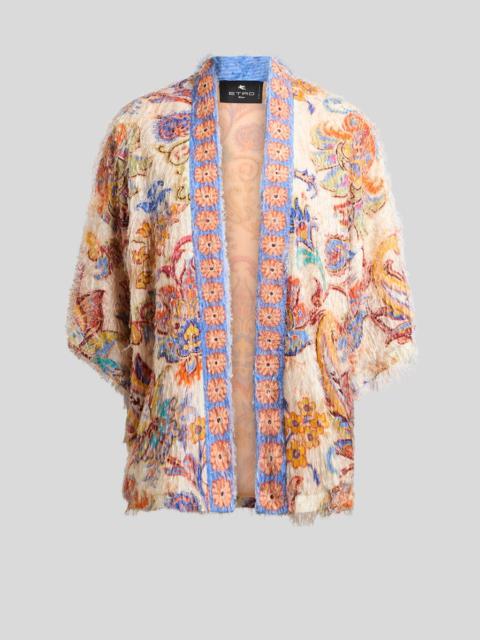 PRINTED FIL COUPÉ KESA ROBE