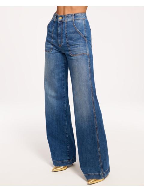 Theodora High-Rise Wide Leg Jean