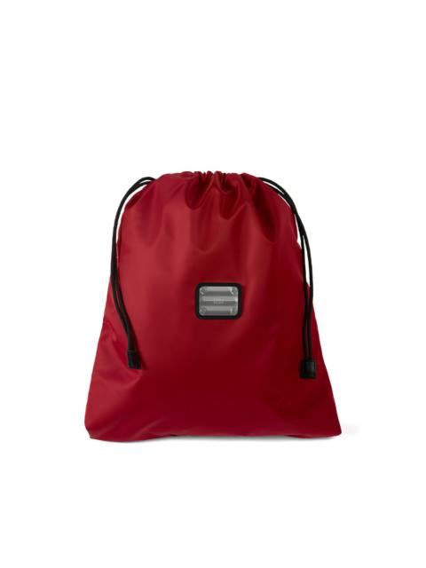 Cube drawstring packing travel box