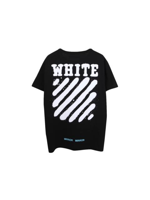 OFF-WHITE Diag Spray Tee Black