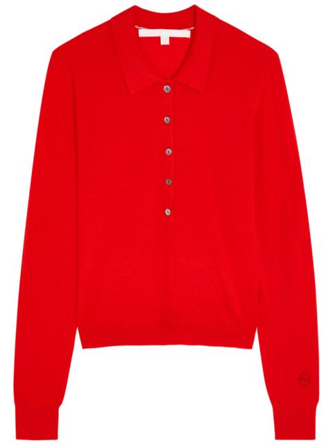 Rùadh The Dea Wool Polo top