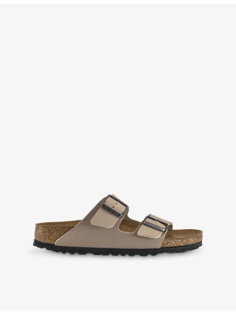 Arizona Two-Strap Leather Sandals