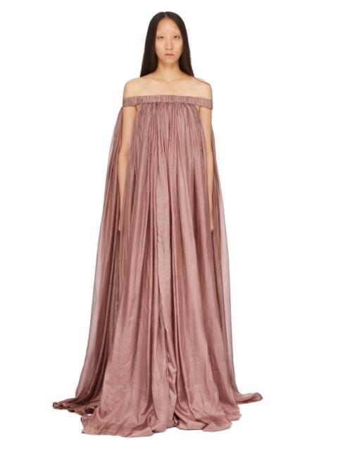Medusa silk maxi dress
