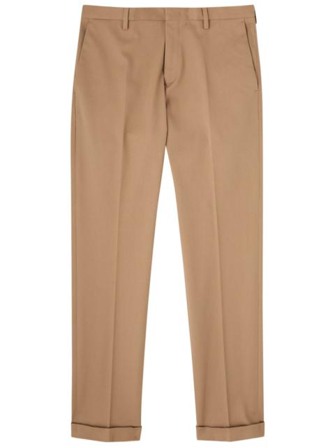 Paul Smith Slim-leg Stretch-cotton Trousers
