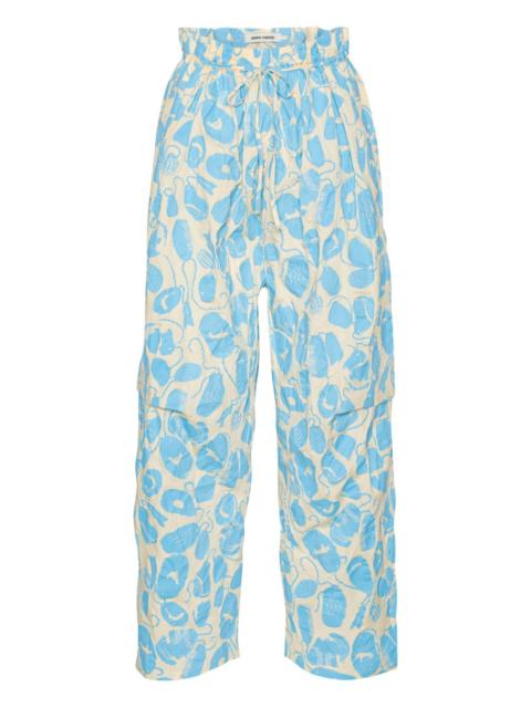 printed trousers