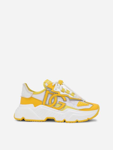 Mixed-materials Daymaster sneakers