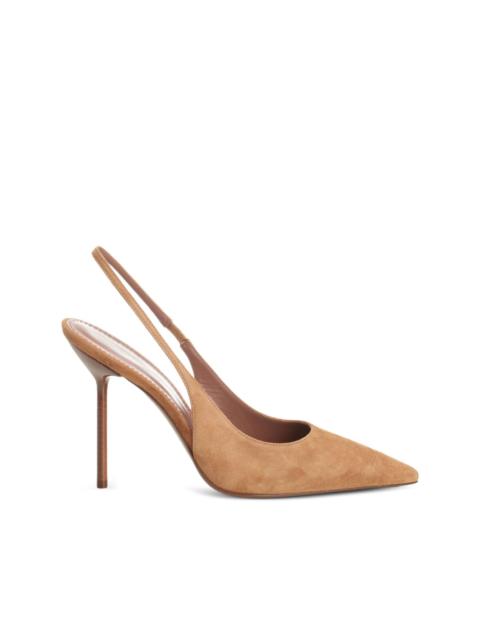Lidia slingback pointed-toe pumps