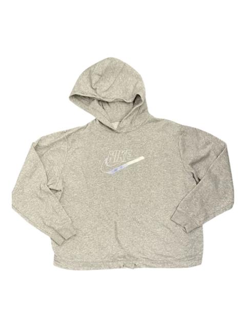 logo-embroidered hoodie