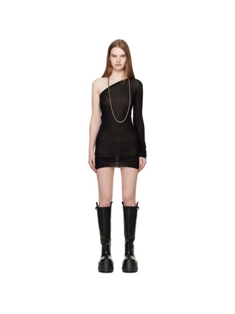 Black Temple Ziggy Minidress