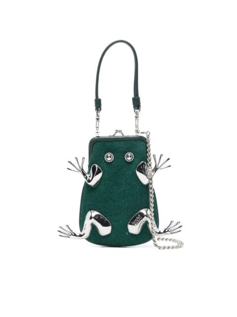 frog-frame tote bag