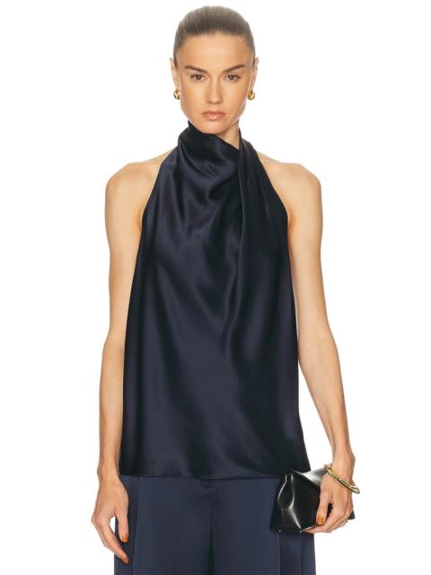 Draped Halter Top