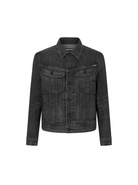 BLACK ICON SELVEDGE DENIM JACKET