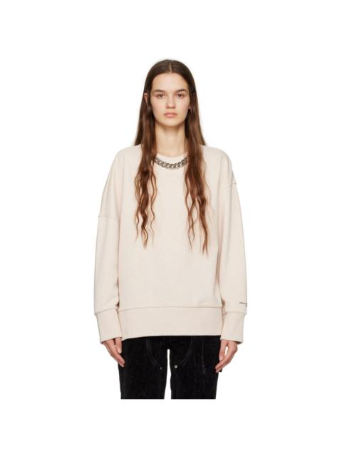 Beige Chain Sweatshirt