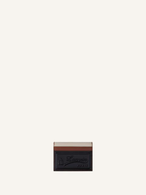 TRICOLOR LEATHER CARD HOLDER