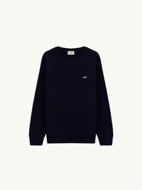EMBROIDERED AUTRY LOGO CREWNECK SWEATSHIRT MAN