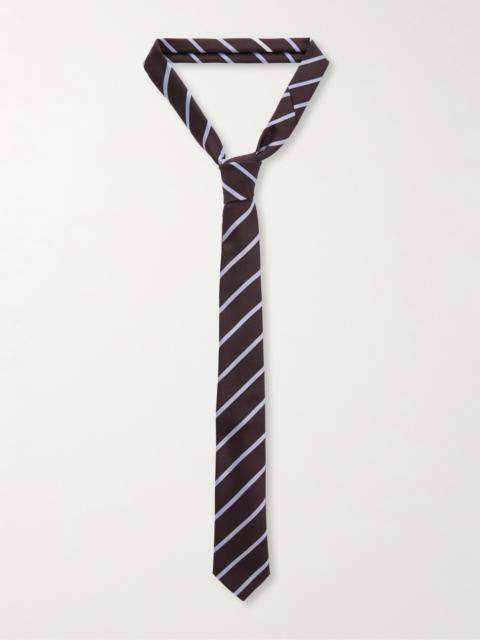 Lene Striped Twill Tie