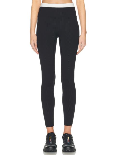 Ribbed Layered Legging