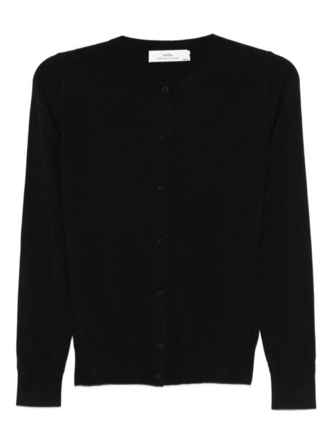 front-button cardigan