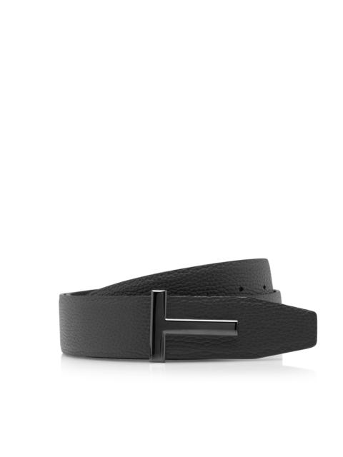 GRAIN LEATHER T ICON BELT