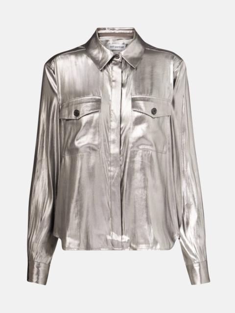 Metallic shirt