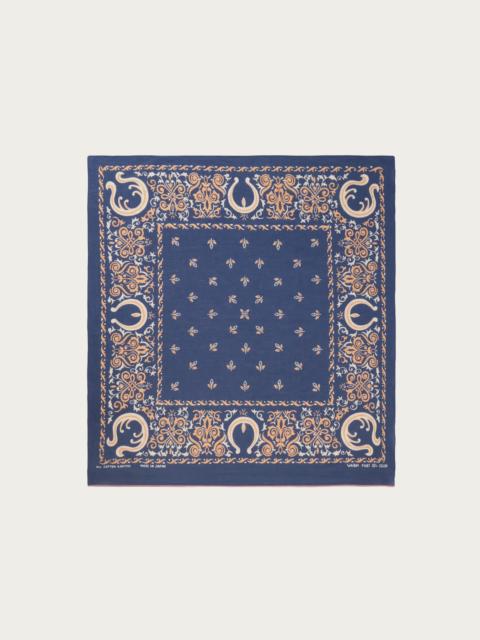 Fastcolor Selvedge Bandanna (ATLER NAJA) 30x30 - Navy
