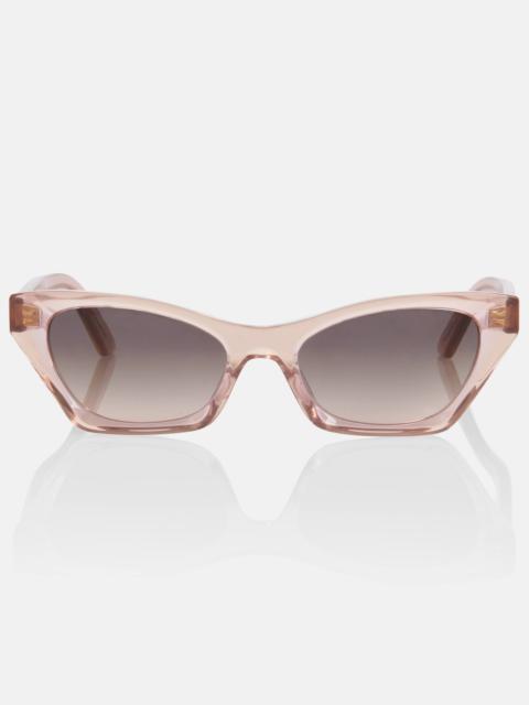 DiorMidnight B1I cat-eye sunglasses