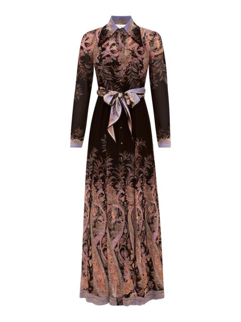 ALCHEMY BUTTONED SHEATH DRESS