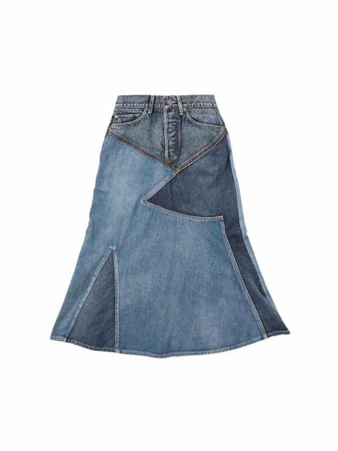 SOCIAL SCULPTURESS P.W. SKIRT DMGD
