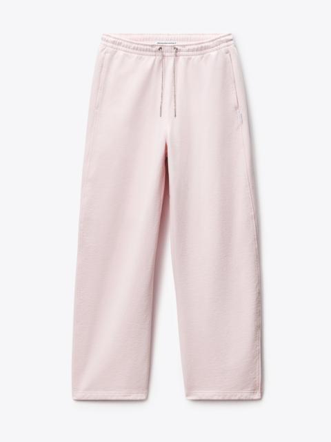 Crystal Hotfix Drawcord Mid-Rise Sweatpant
