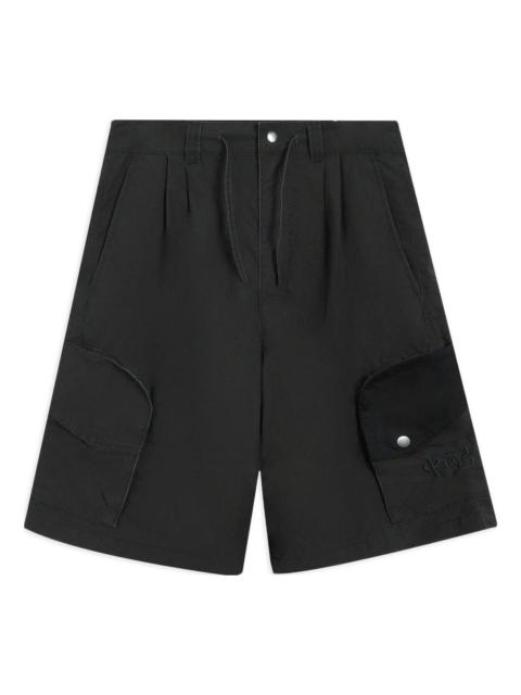 Li-Ning Embroidered Logo Shorts 'Black' AKSS077-4