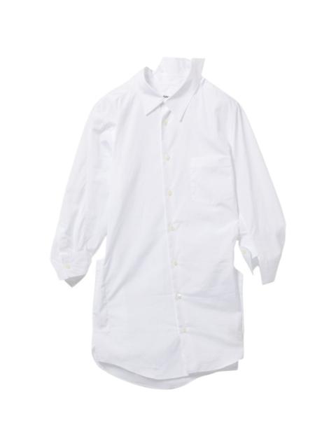 3/4-sleeve buttoned shirt