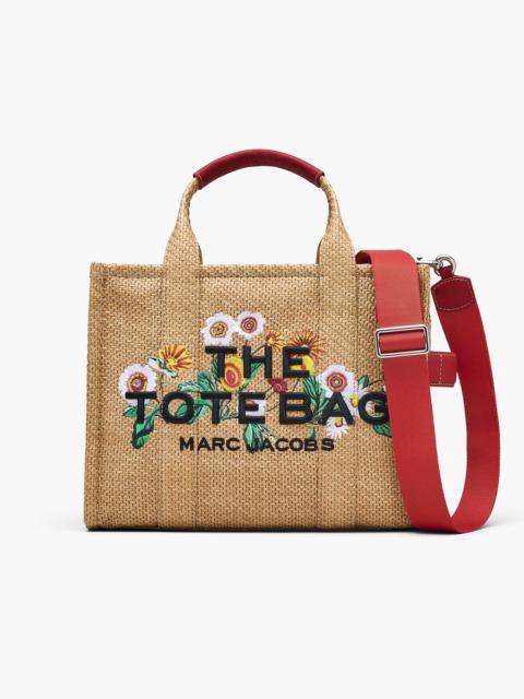 THE DAISY WOVEN MEDIUM TOTE BAG