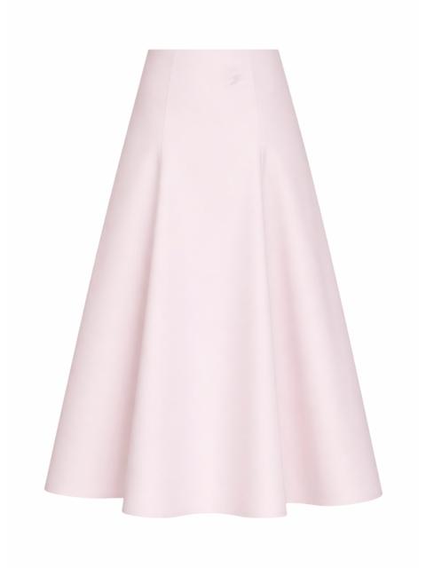 Pink The Triangle maxi flared skirt