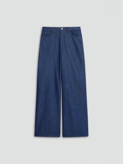 Straight-Leg Five-Pocket Pant in Relaxed Denim