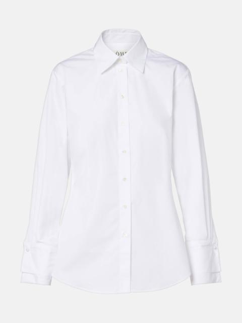 Cotton poplin shirt