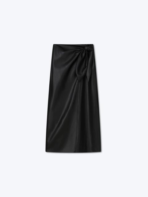 Okobor™ Alt-Leather Sarong Skirt