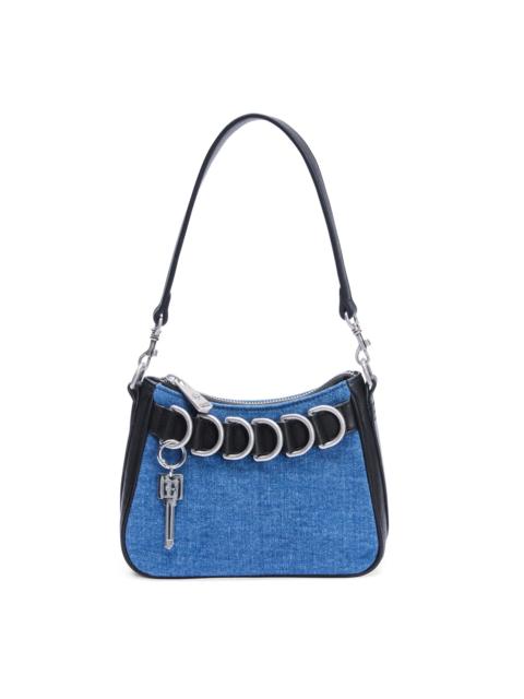 TRASH BAG MINI BLUE DENIM